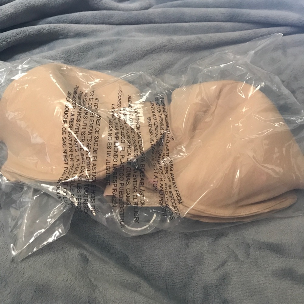Tan bra