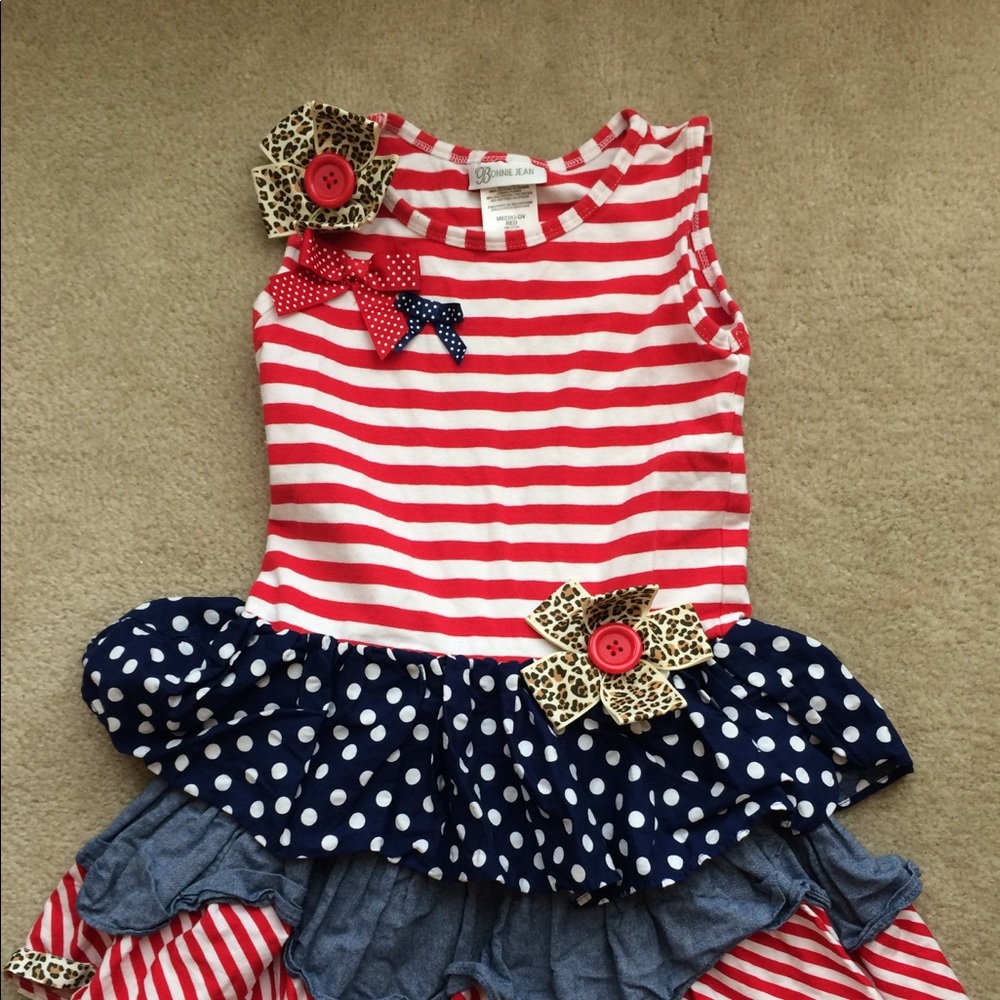 Bonnie Jean patriotic dress