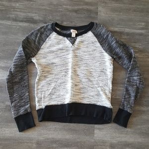 Shades Of Black Sweater Long Sleeve