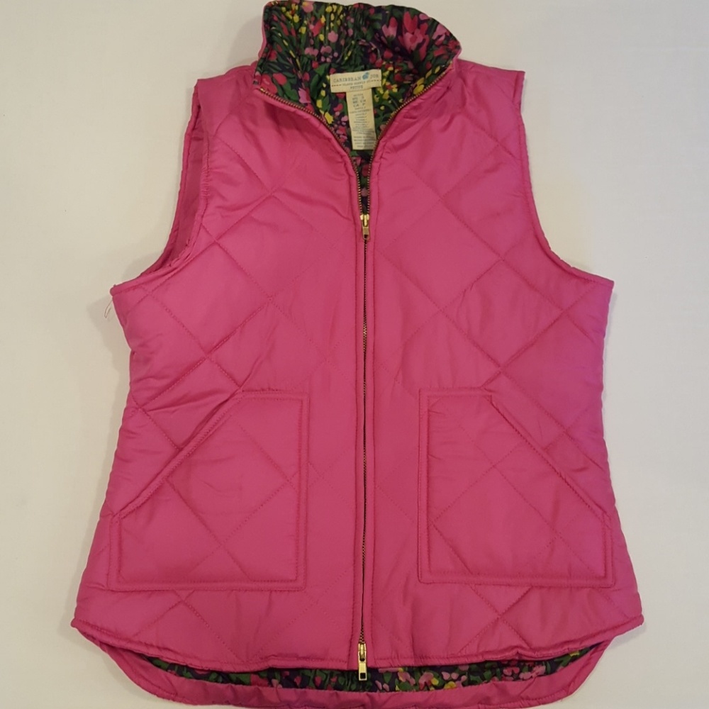 Pink & Floral Vest