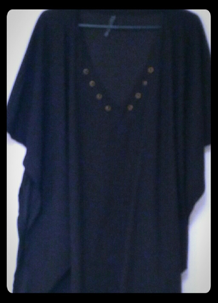 Swim Top, Black