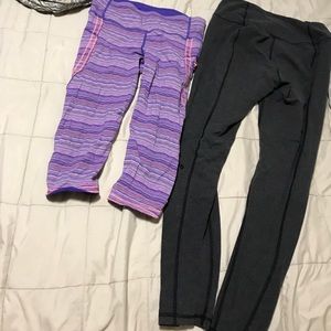 3 lululemon pants