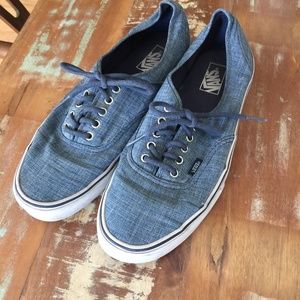 Men's Vans 11.5 Navy Blue