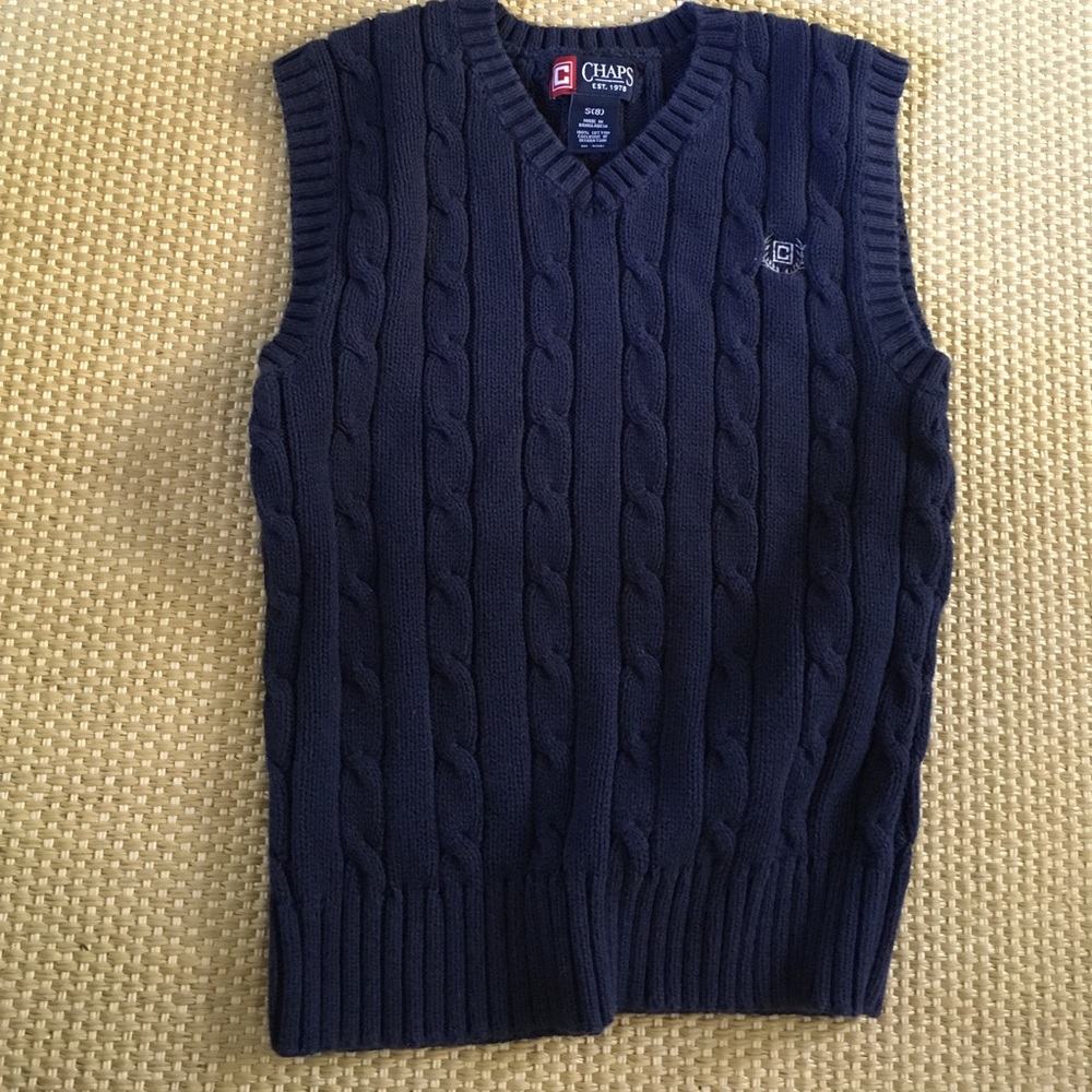 Chaps sweater vest (8)
