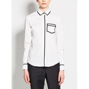 Pink Tartan Trompe L'oeil shirt