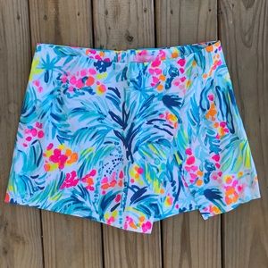 NWT Lilly Pulitzer Marii Skort in Tippy Top