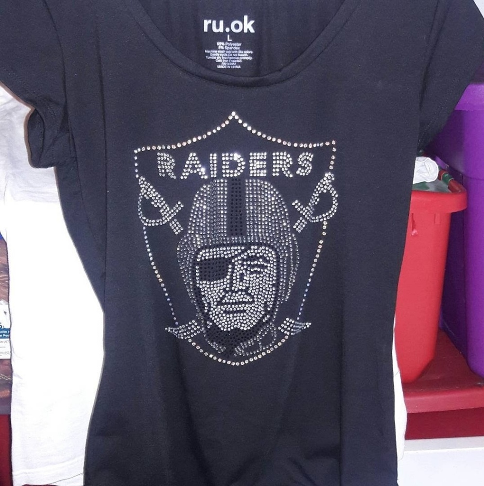 Womens Custom RAIDERS Tshirts