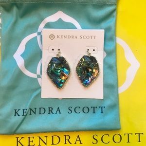 Discontinued Kendra Scott Abalone Corley Earrings