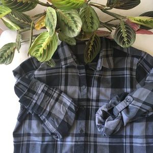 Black & Grey Flannel size L