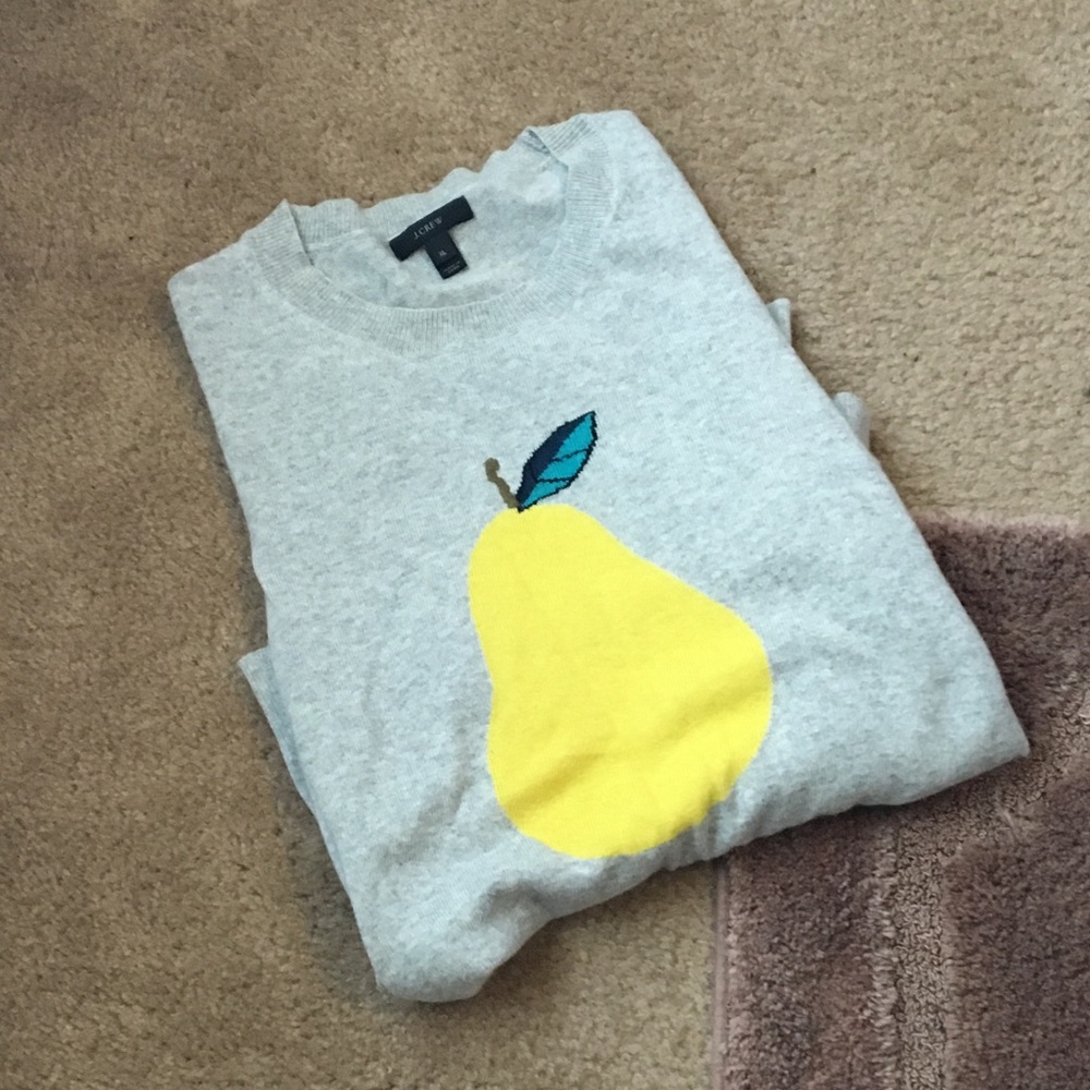 J. Crew pear sweater