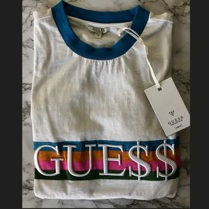 A$AP X GUESS SS UNISEX RINGER TEE