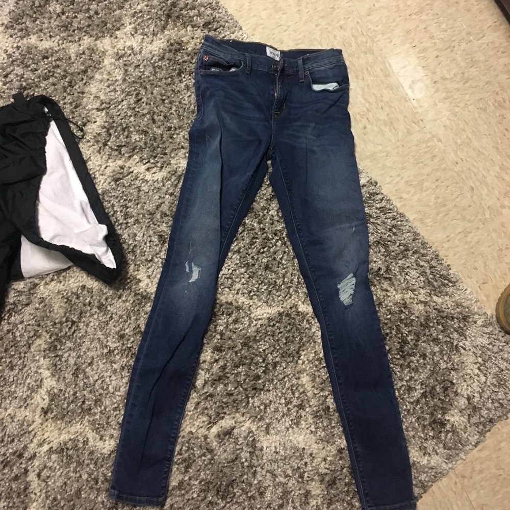 Hudson jeans size 27 dark blue fade