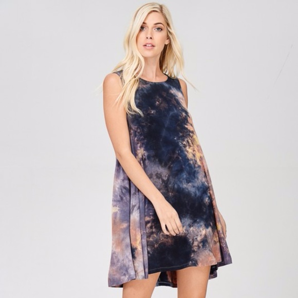 'Tie Dye Delight' Dress - Picture 2 of 4