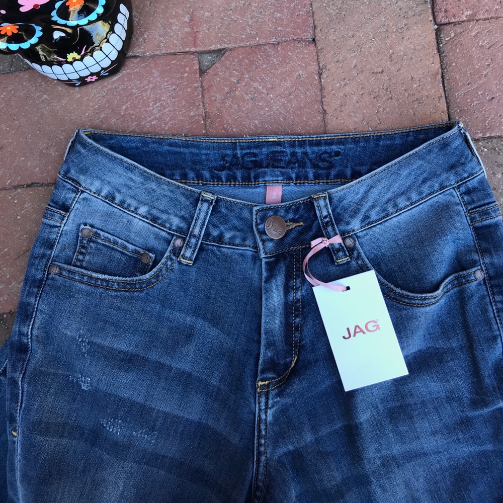 JAG JEANS Sheila Skinny Adriatic Wash Destroyed - Picture 4 of 8