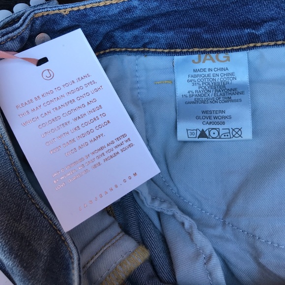 JAG JEANS Sheila Skinny Adriatic Wash Destroyed - Picture 8 of 8