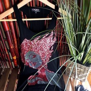 Gorgeous sequin tang top ❤️