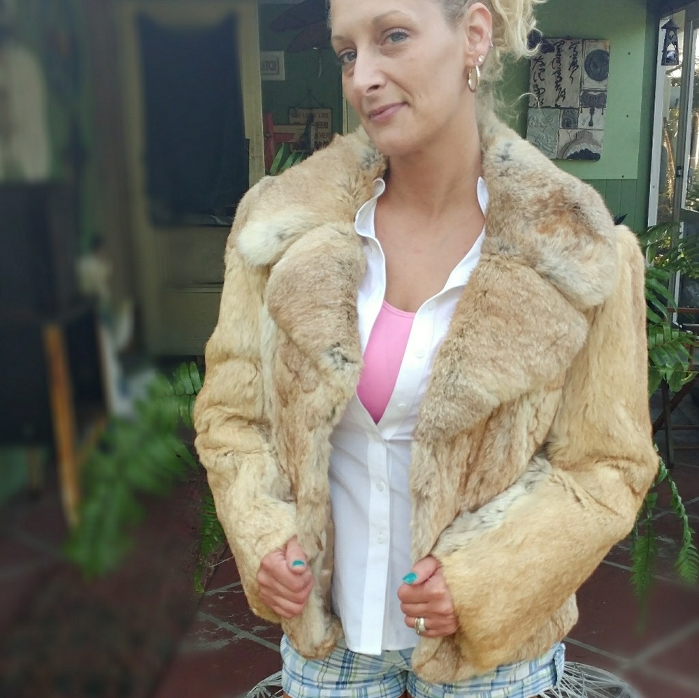 Dino Ricco's Vintage Rabbit Fur Coat