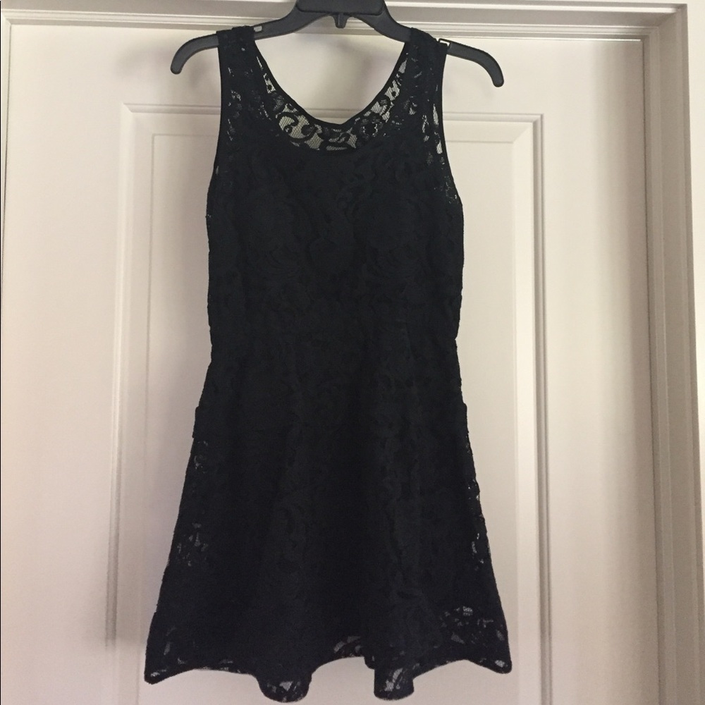 Akira Chicago Black Lace Dress