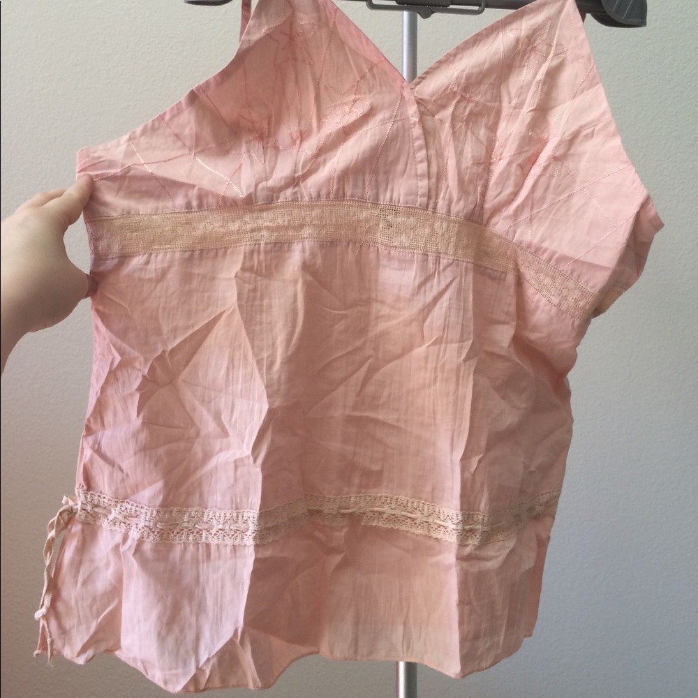 Peach Cotton Camisole