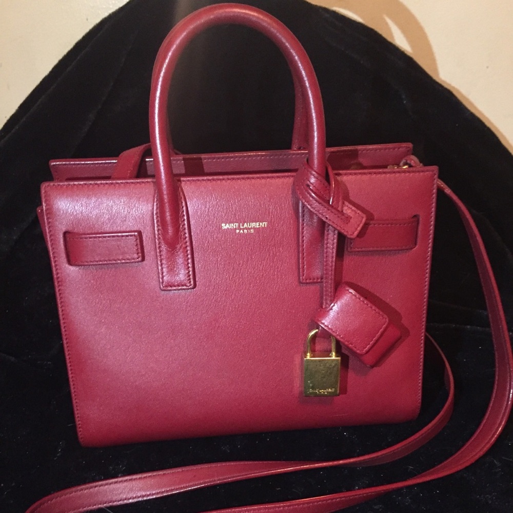 Saint Laurent Sac De Jour Nano tote