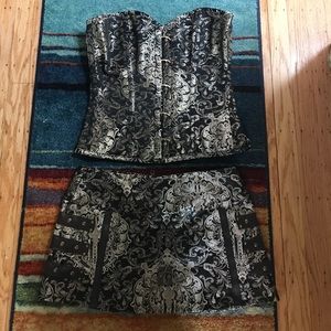 Burleska Corset & Matching Mini