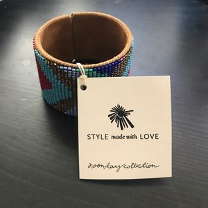 Noonday Collection Beaded Cuff Bracelet