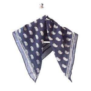Madewell navy bandana