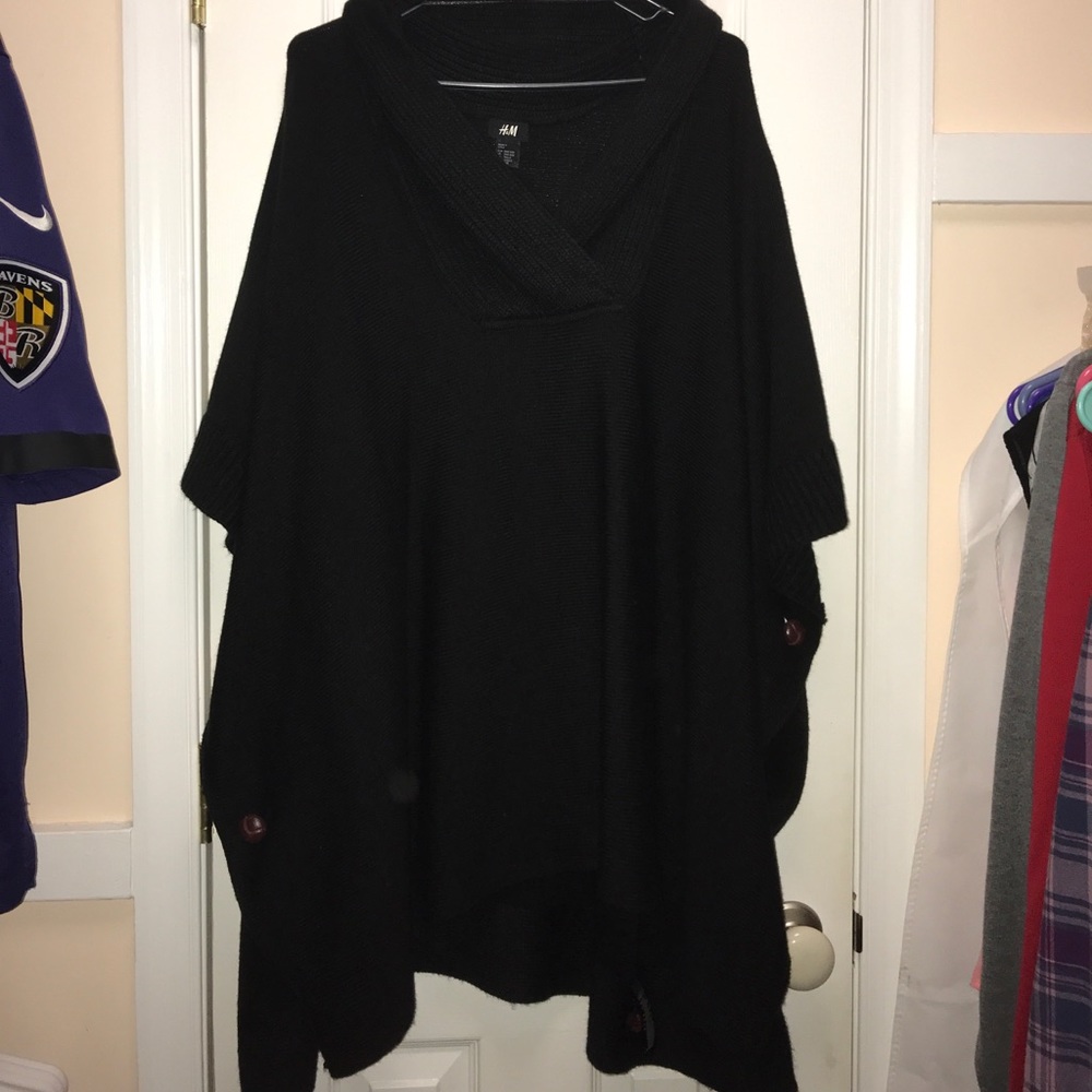 Black poncho