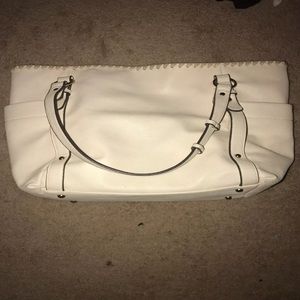 Charming Charlie’s off white tote/large purse