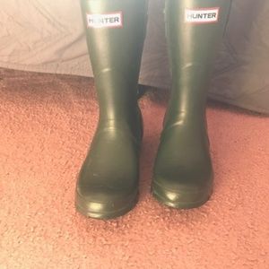 Green Hunter Boots
