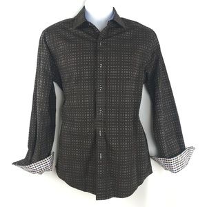 tasso elba large Men's Long Sleeve 100% Cotton