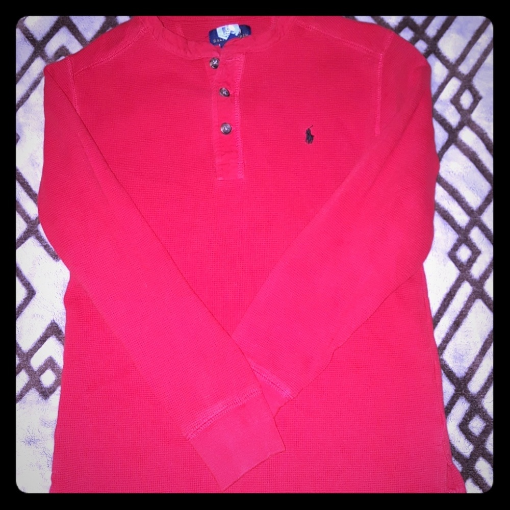 Polo long sleeve thermal