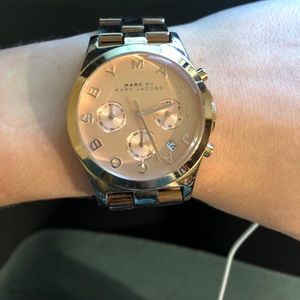 Marc by Marc Jacobs Rose Gold watch - used