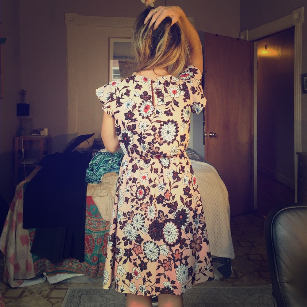 Loft Flutter Dress
