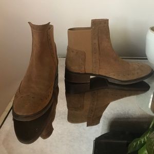 Zara tan boots