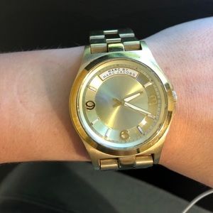 Marc by Marc Jacobs Gold Watch