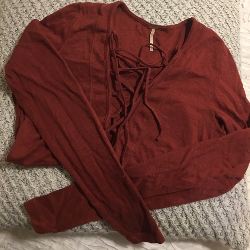 Free People long sleeved tshirt