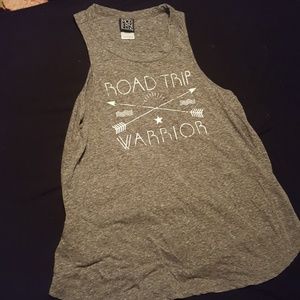 Road trip warrior tank top