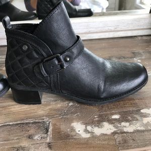 Dana Bachman black booties