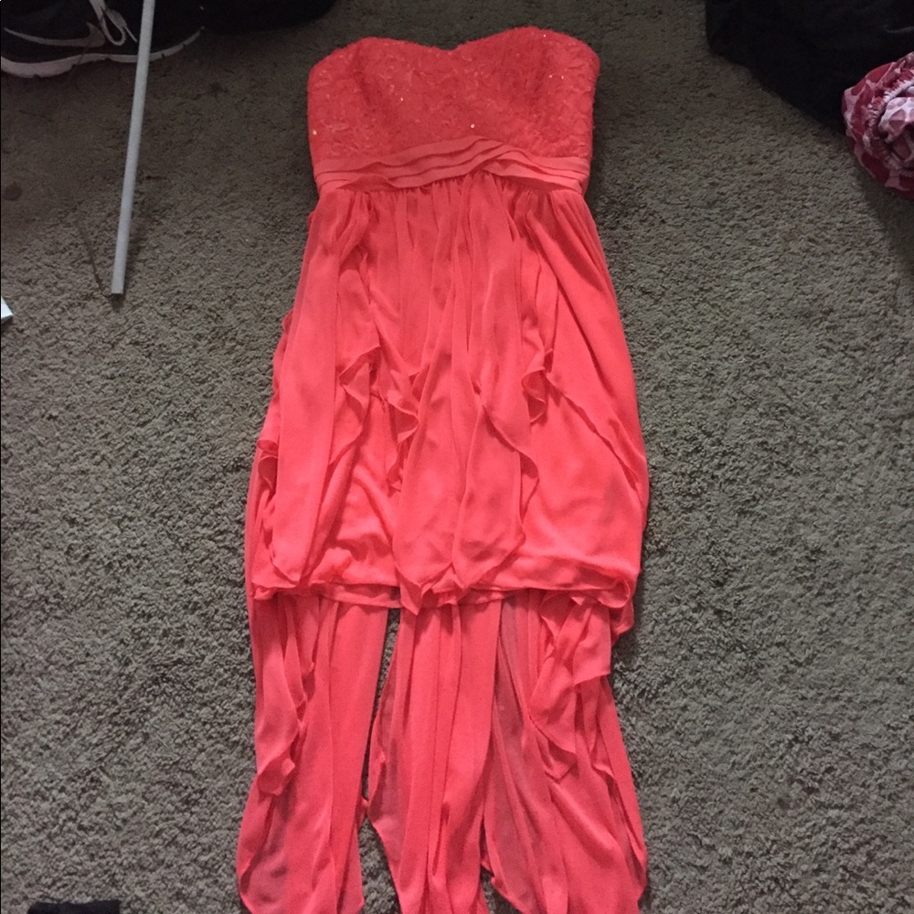 Hot pink/coral dress