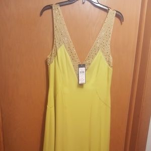 BCBGeneration yellow dress
