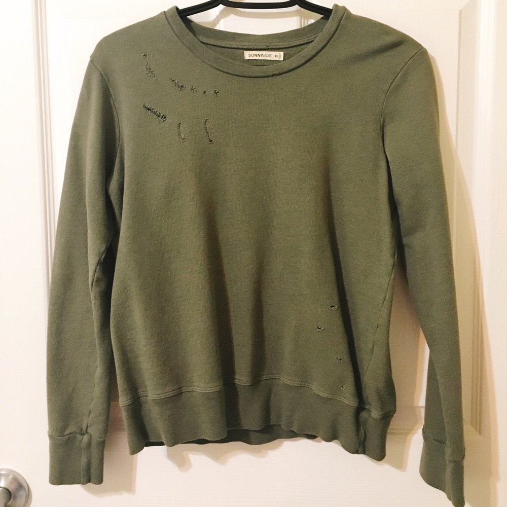 Olive Green sweatshirt
