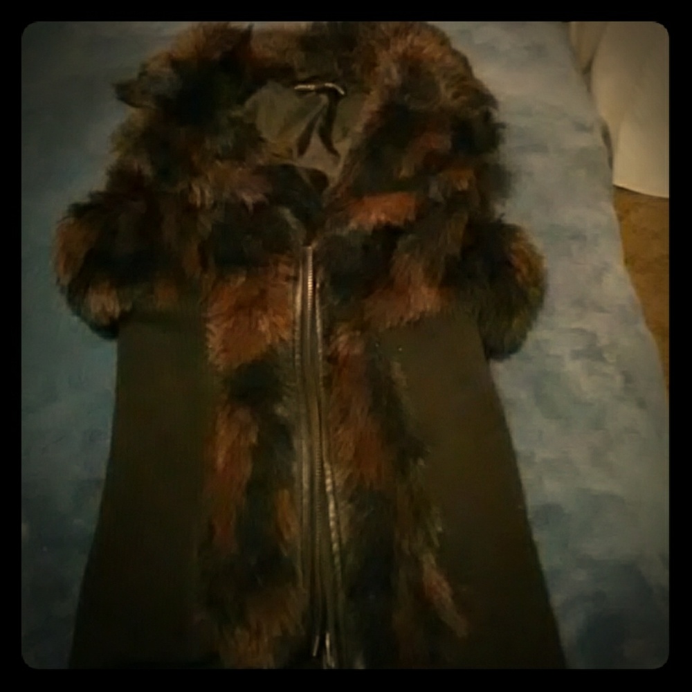Faux vest