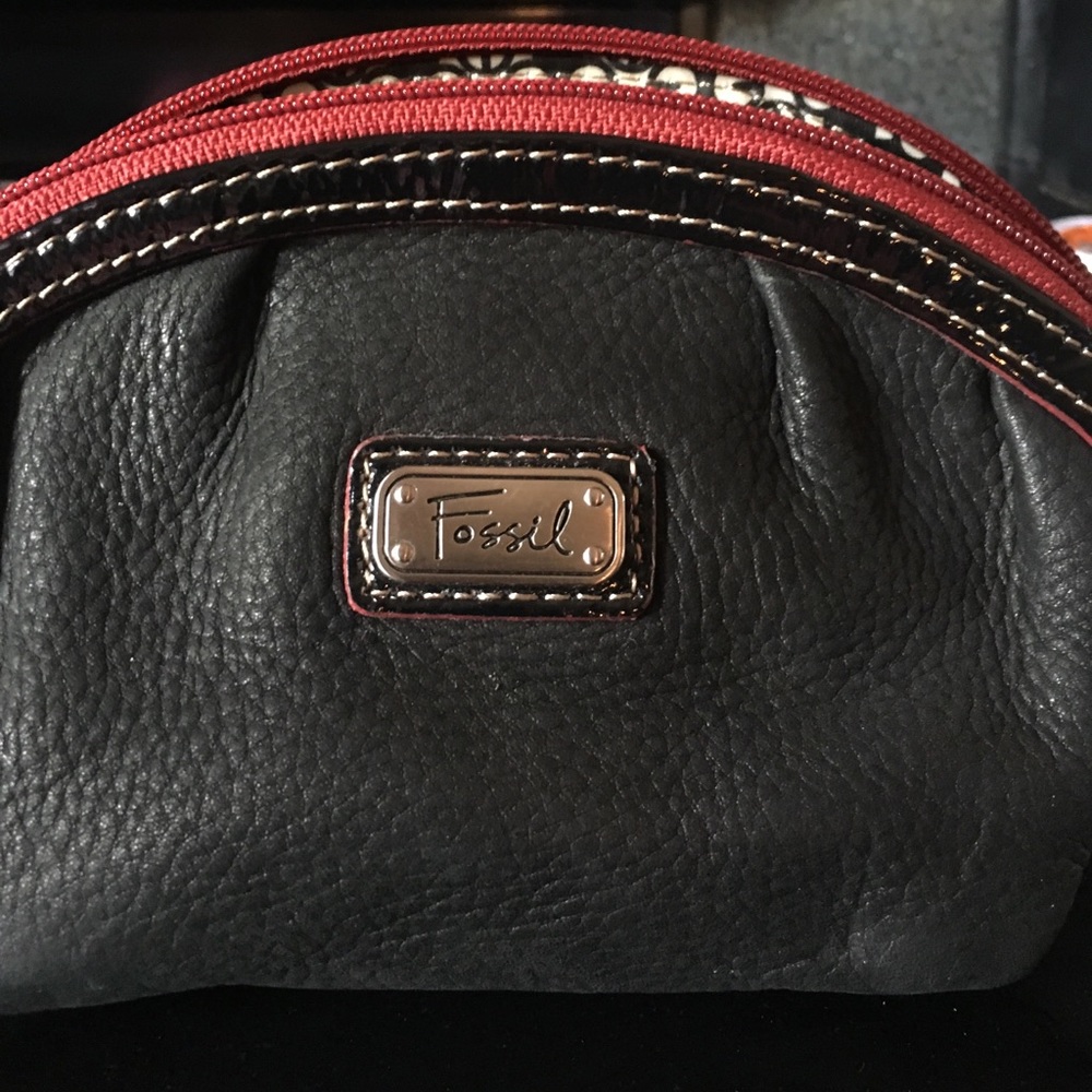 Fossil makeup bag