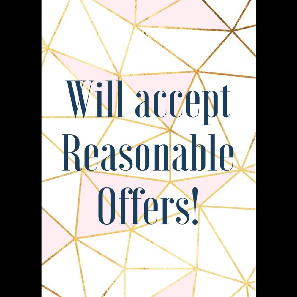 Will gladly accept reasonable offers.