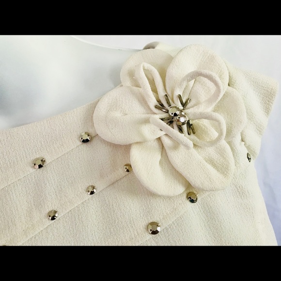 Sandra Darren Sz8 Ivory Dress - Picture 2 of 7