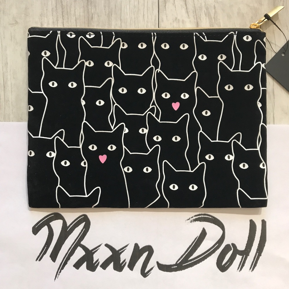 Cat makeup bag