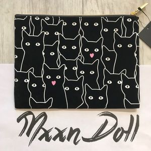 Cat makeup bag