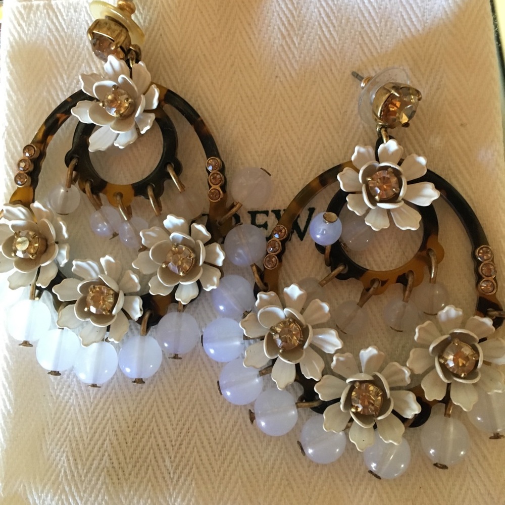 🎄🎁NWT J. CREW SPECTACULAR CHANDELIER EARRINGS🎁 - Picture 1 of 8