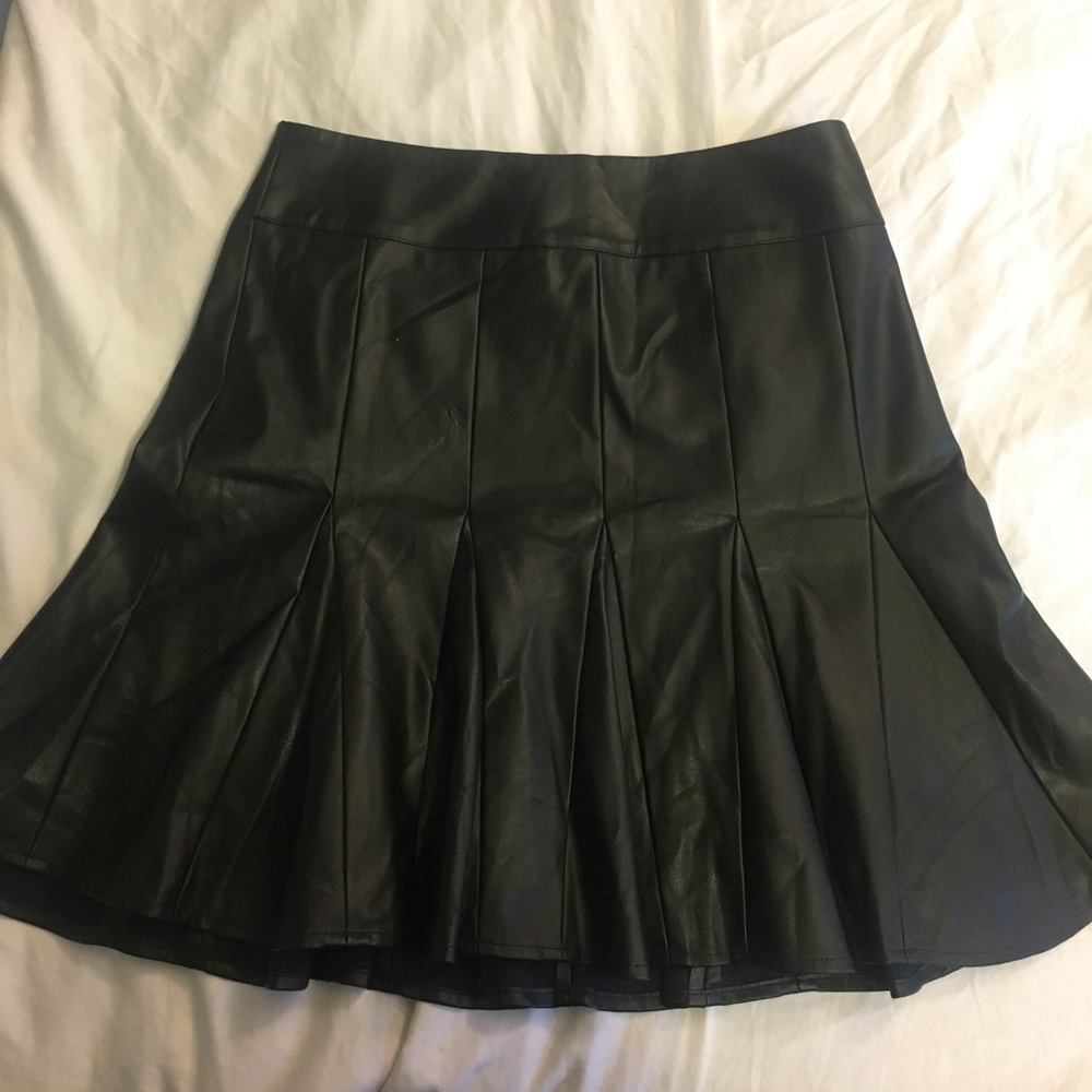 Leather skirt. New with tags